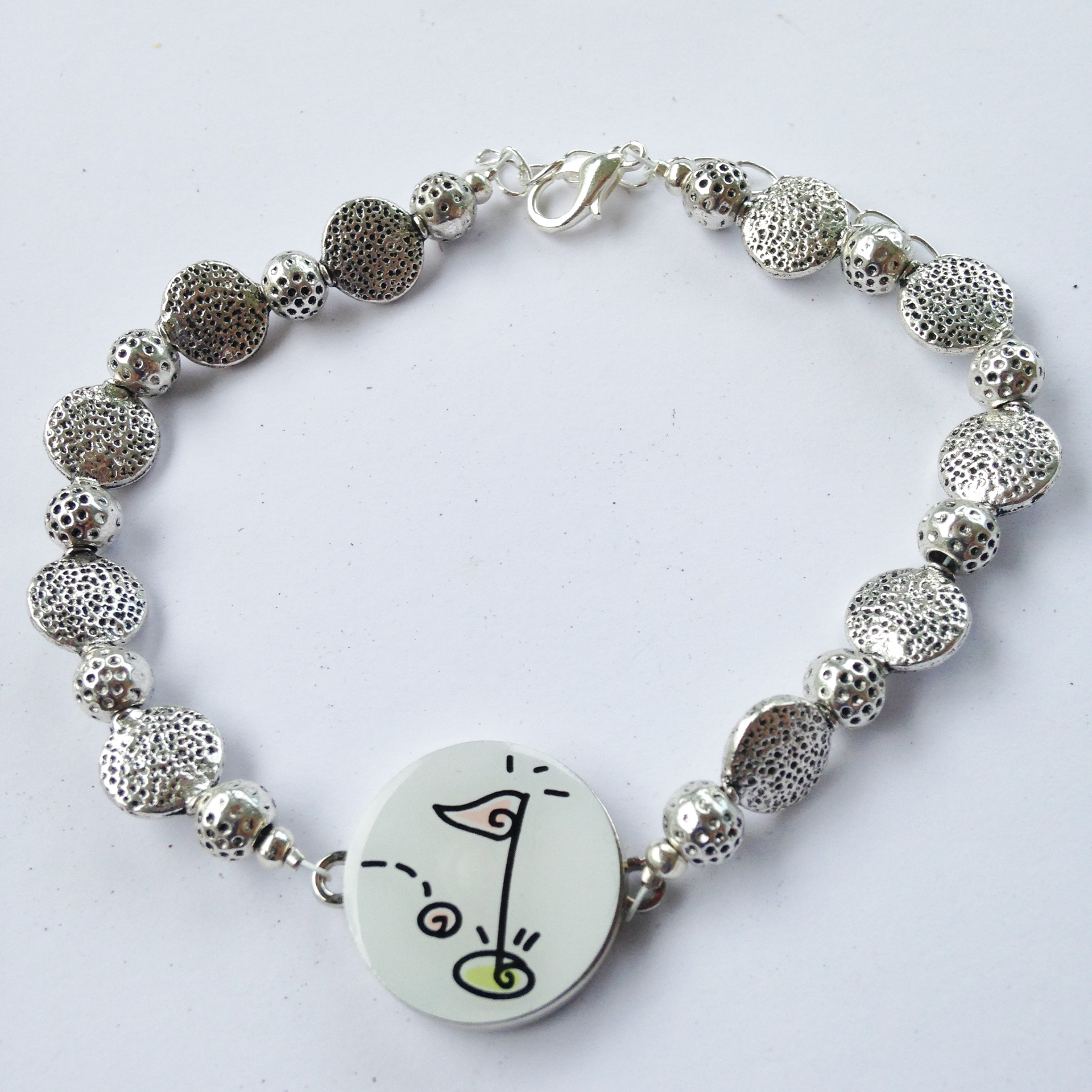 One Putt Designs Golf Ball Marker Ankle Bracelets One Putt Designs