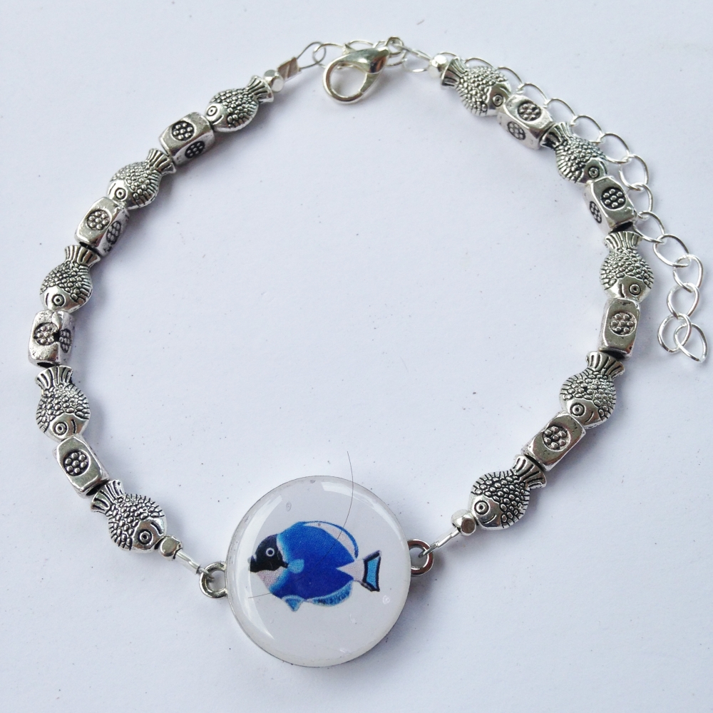 Go Fish Golf Ball Marker Ankle Bracelet One Putt Designs