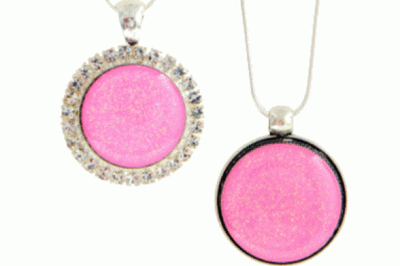 "Bling" or Plain Ball Marker Necklace
