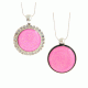 "Bling" or Plain Ball Marker Necklace