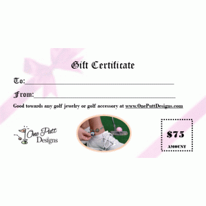 $75 Gift Certificate