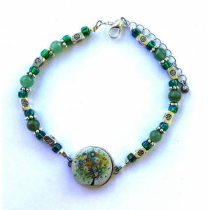 Jade Ball Marker Ankle Bracelet